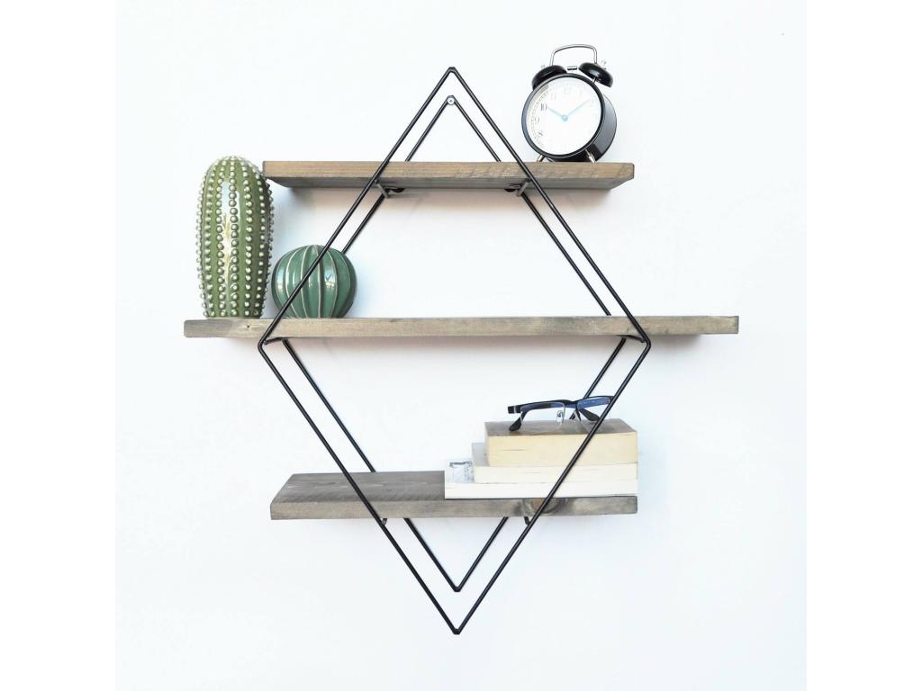 Black Shelf, 60 x 14 cm