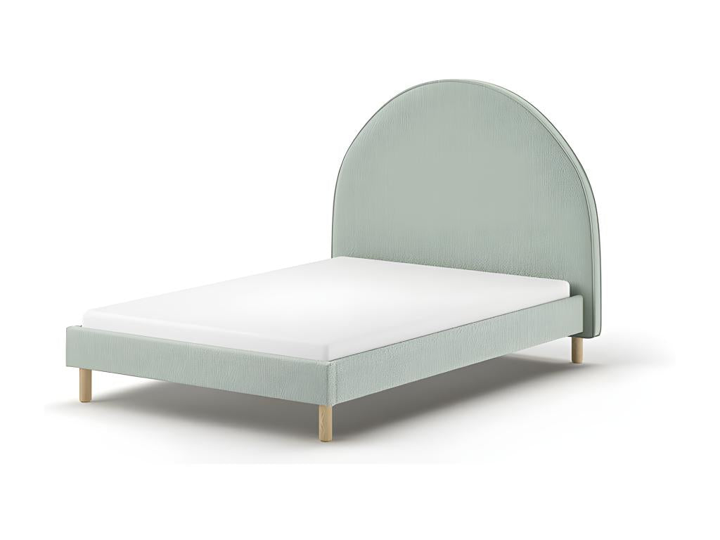 Green Bed Frame, 140 x 200 cm