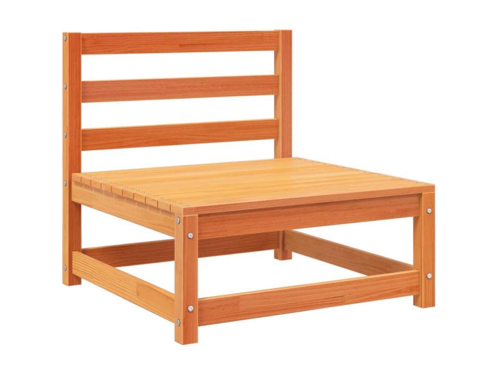 Brown Pine Wood Outdoor Furniture Set - dlz1766585741303