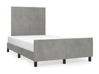 Gray Bed Frame, 120 x 200 cm