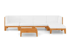 White Outdoor Furniture Set
